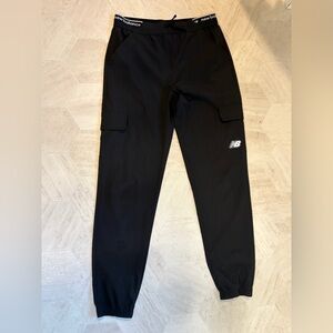 New Balance Black Joggers with Logo